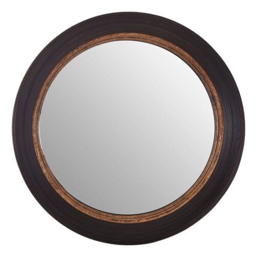 Gwan Convex Surface Wall Mirror In Black MirrorsToday.co.uk