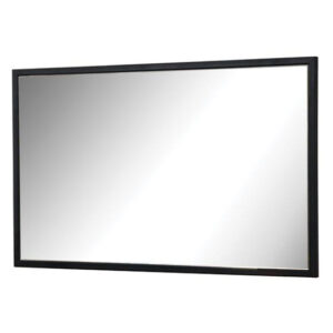 Lorain Wall Mirror Small With Black Wooden Frame
