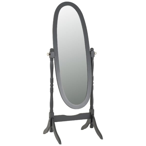 Corrie Cheval Mirror Tall In Grey Frame
