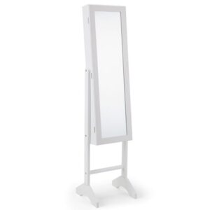 Parkin Wooden Jewellery Dressing Mirror In White
