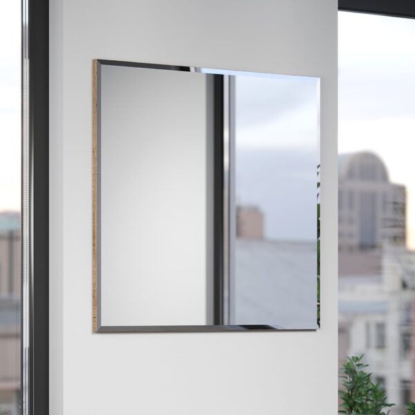 Marion Hallway Wall Mirror In Silver Frame