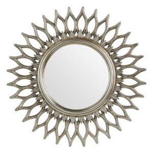 Styria Striking Design Wall Bedroom Mirror In Champagne Frame