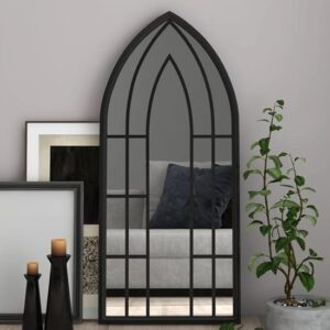 Murcia Decorative Cheval Mirror Large In Black