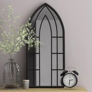 Murcia Decorative Cheval Mirror Small In Black